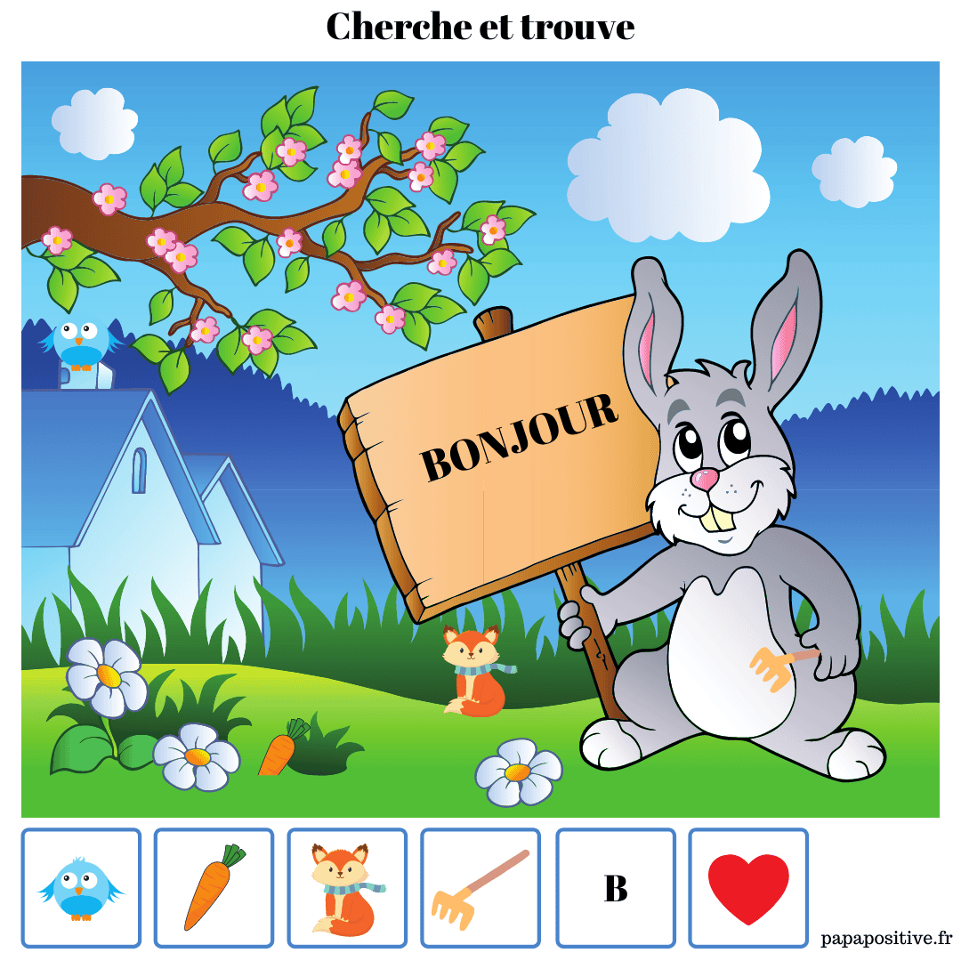 10 "cherche et trouve"