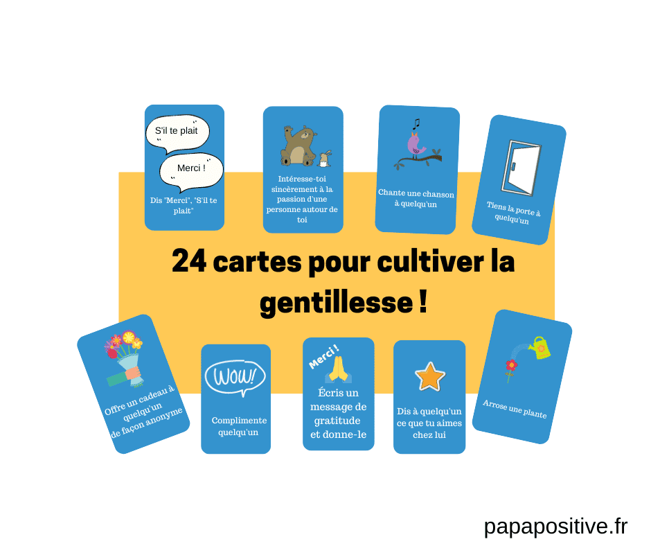 24 cartes pour cultiver la gentillesse