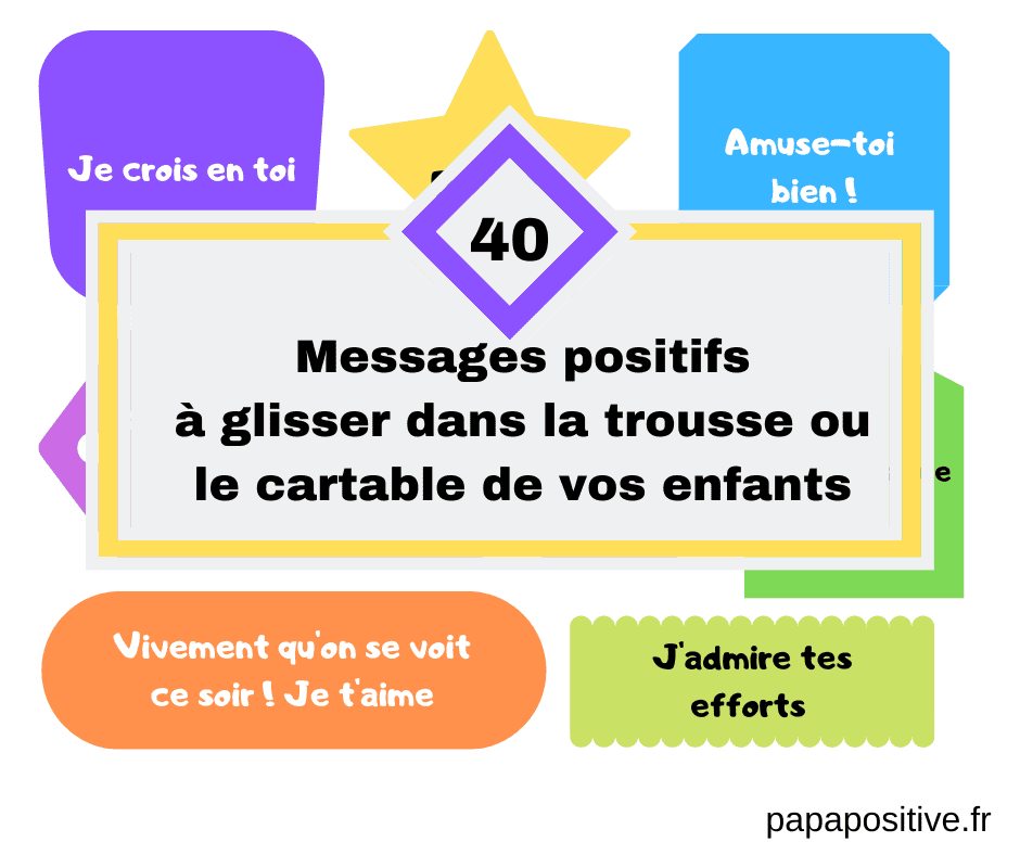 40 messages à offrir aux enfants