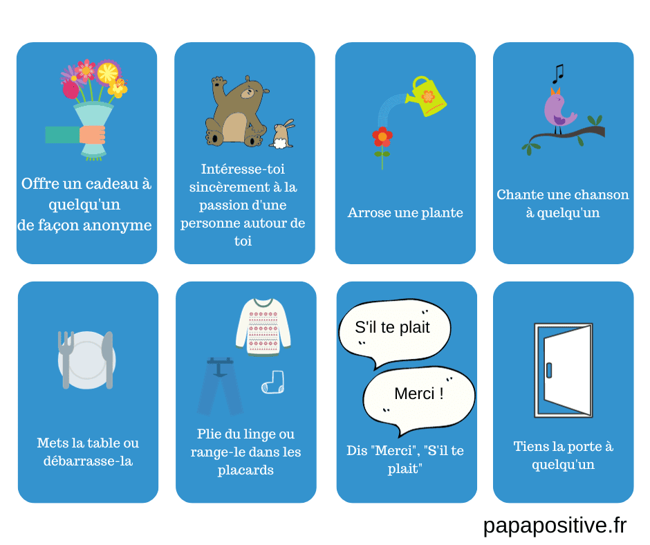 24 cartes pour cultiver la gentillesse