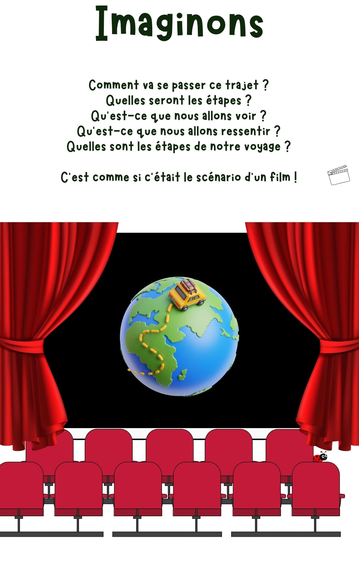 Le livret d'activités en voiture
