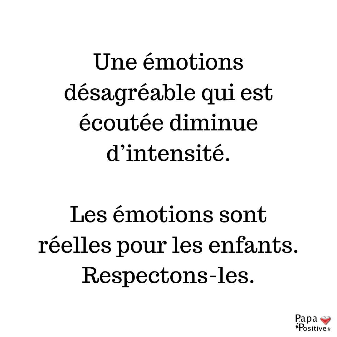 Accueillir la peur d'un enfant