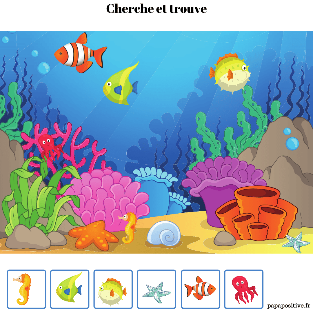 10 "cherche et trouve"