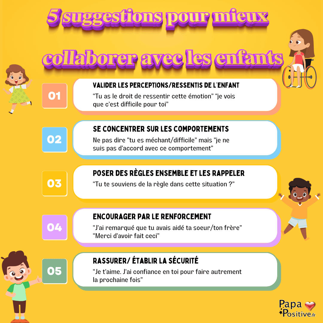 5 astuces pour mieux collaborer avec les enfants