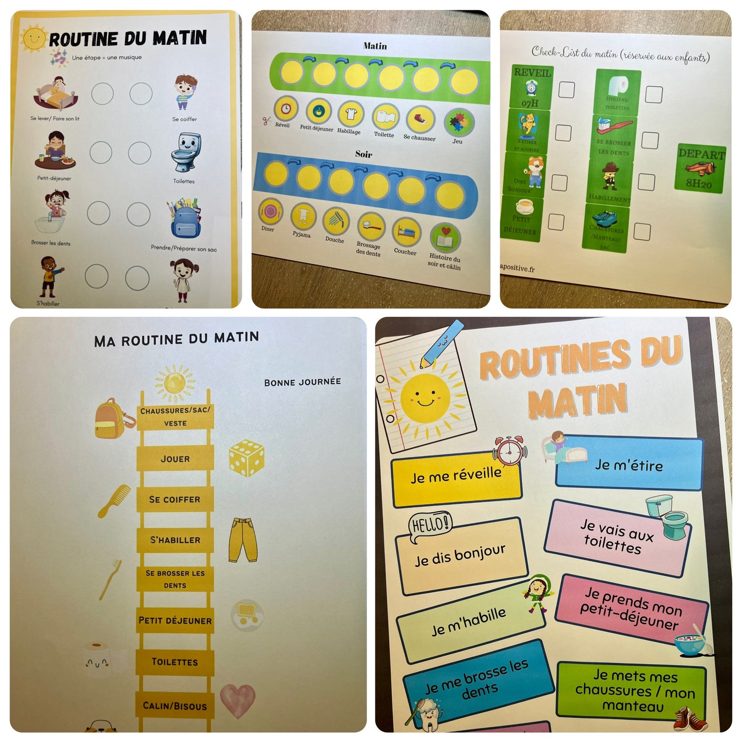 5 outils pour la routine du matin