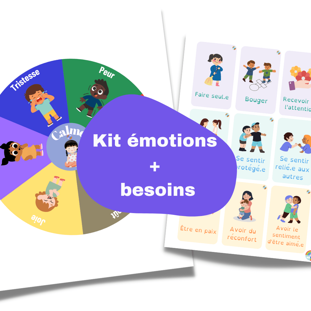 Mini kit émotions + besoins (produit physique)