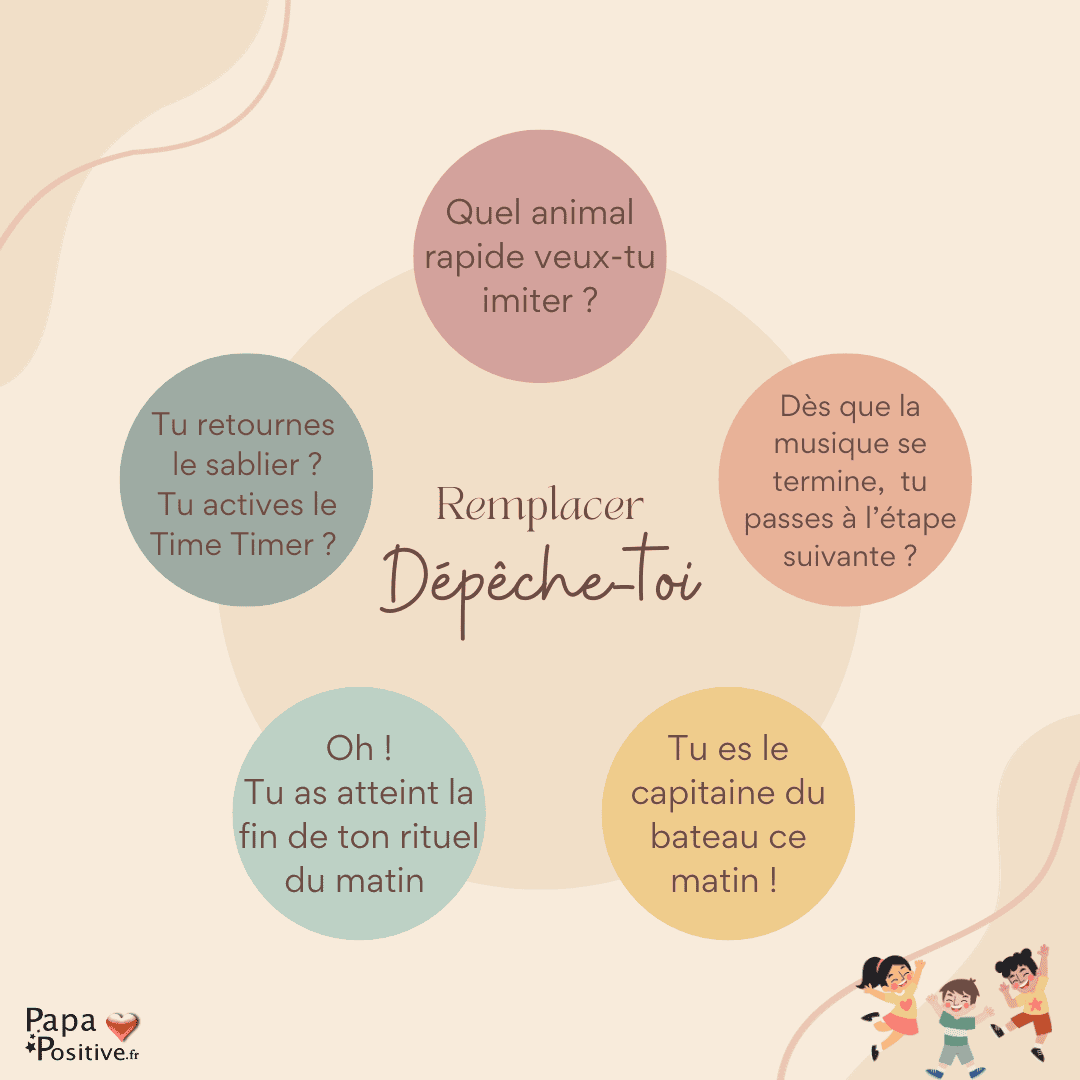 5 façons de remplacer "dépêche-toi"