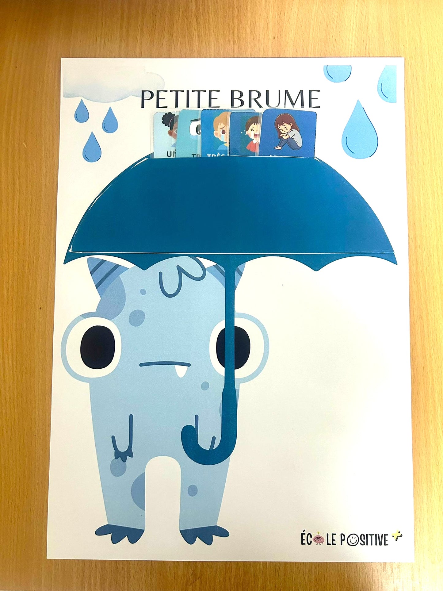 Les 4 créatures émotions