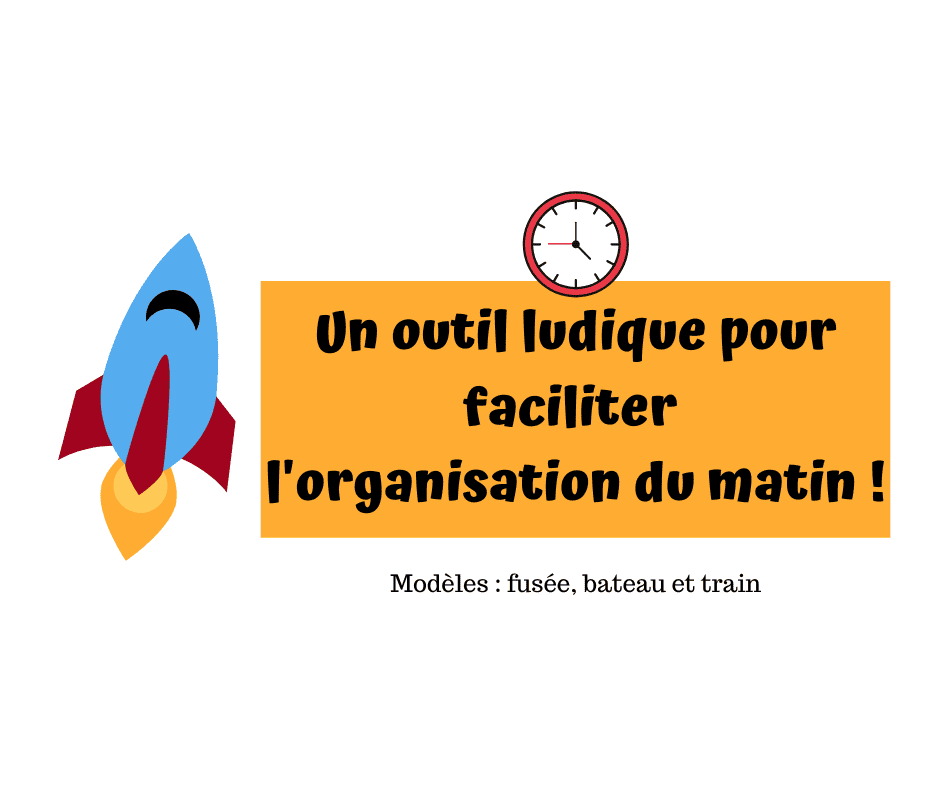 La fusée et le train de l'organisation