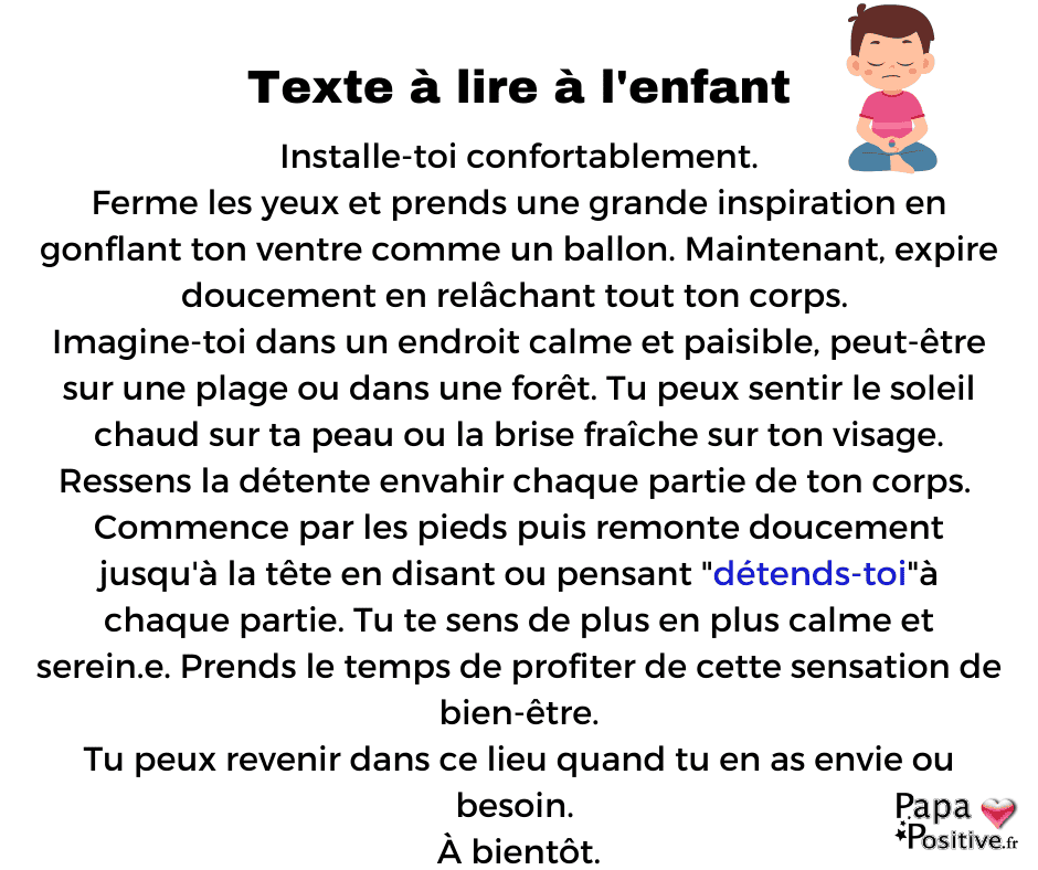 Exercice de retour au calme