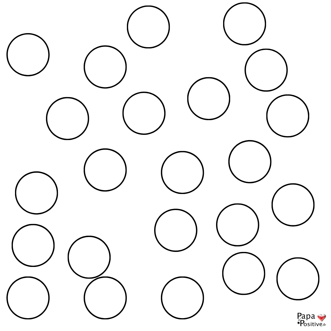 Les bulles émotions à colorier