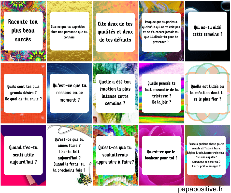 60 cartes pour développer la confiance en soi des enfants