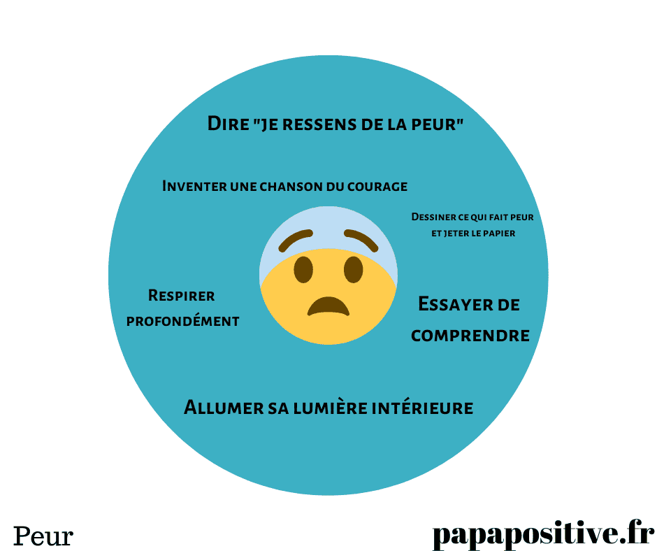4 cercles des émotions