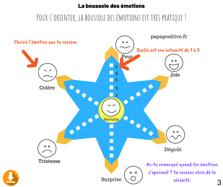 Le petit cahier des émotions