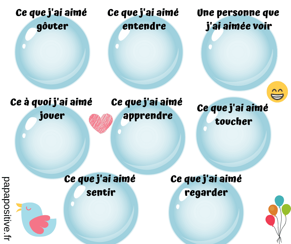 Les bulles de joie