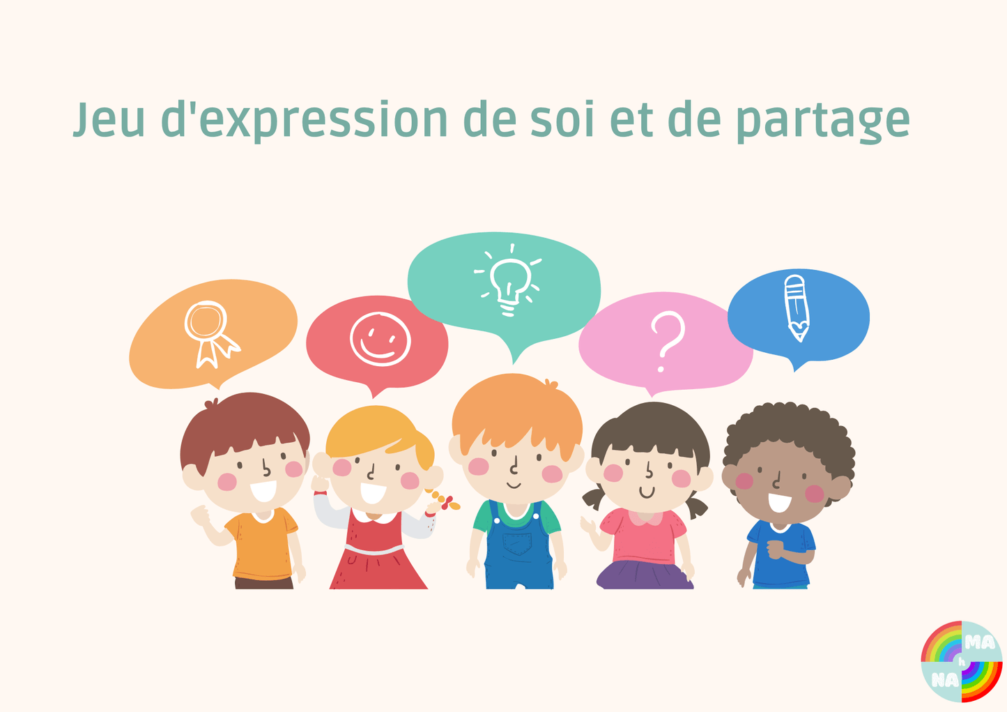 Jeu expression de soi et partage
