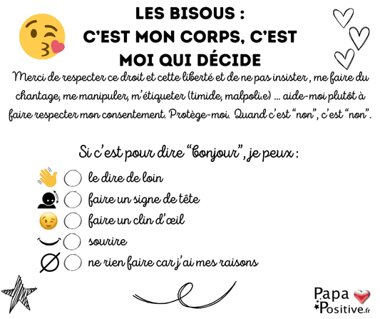 Les bisous c'est moi qui décide