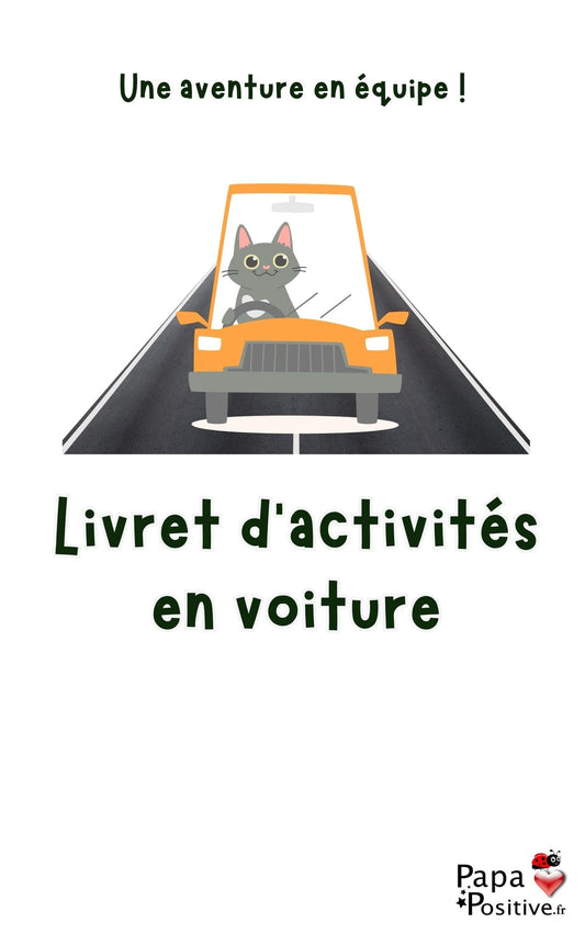 Le livret d'activités en voiture