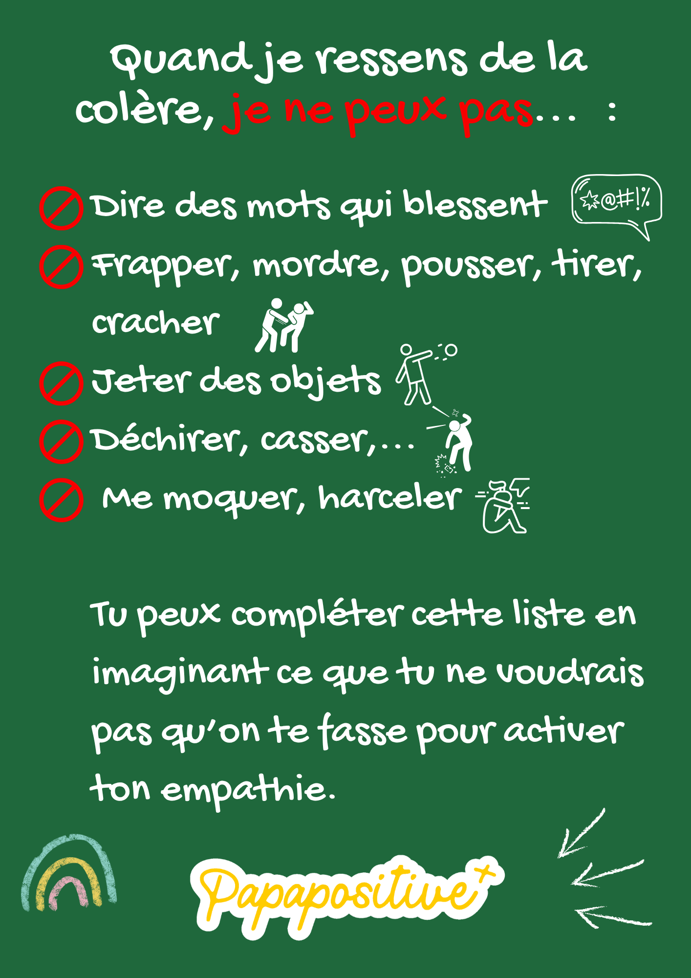 2 affiches pour canaliser la colère