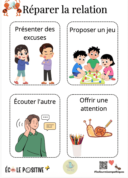 La Classe des Fourmis Empathiques — Kit enseignant à imprimer