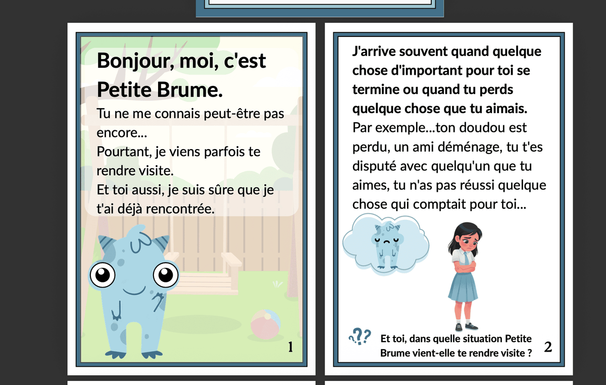 J'apprivoise mes émotions avec les créatures — Kit émotions enfant (PDF à imprimer)
