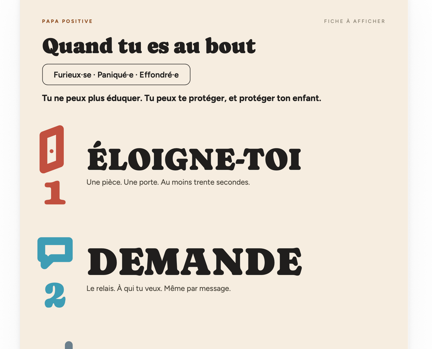 Roue des émotions et des besoins version parents | Kit complet 9 fiches