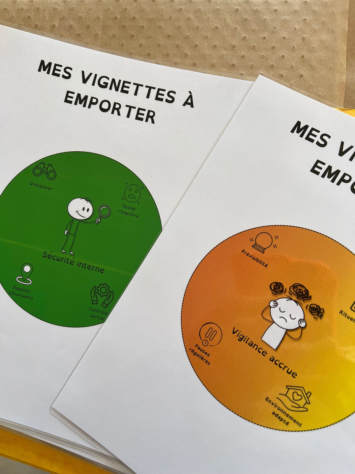 Kit de régulation et accompagnement TSA (ENFANT) — 11 outils PDF imprimables
