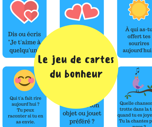 Le jeu de cartes du bonheur