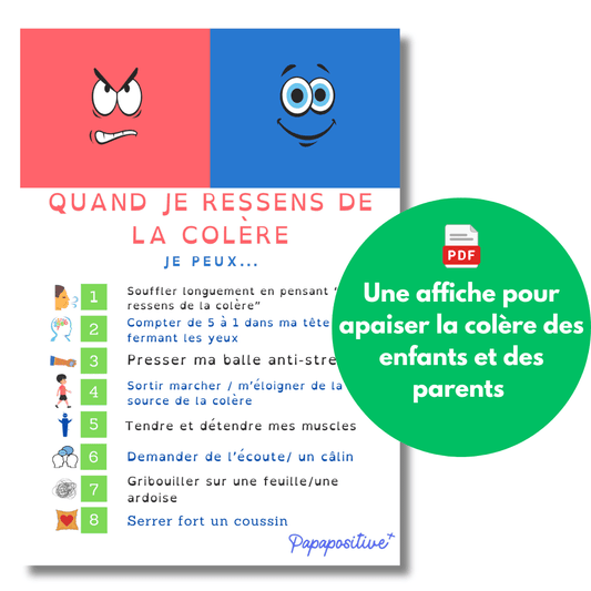 Quand je ressens de la colère, je peux...