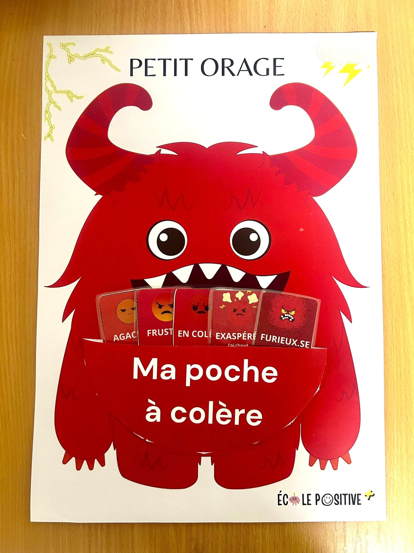 Les 4 créatures émotions