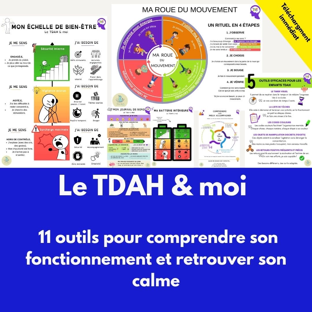 Le TDAH & moi — 11 outils pour comprendre son fonctionnement et retrouver son calme