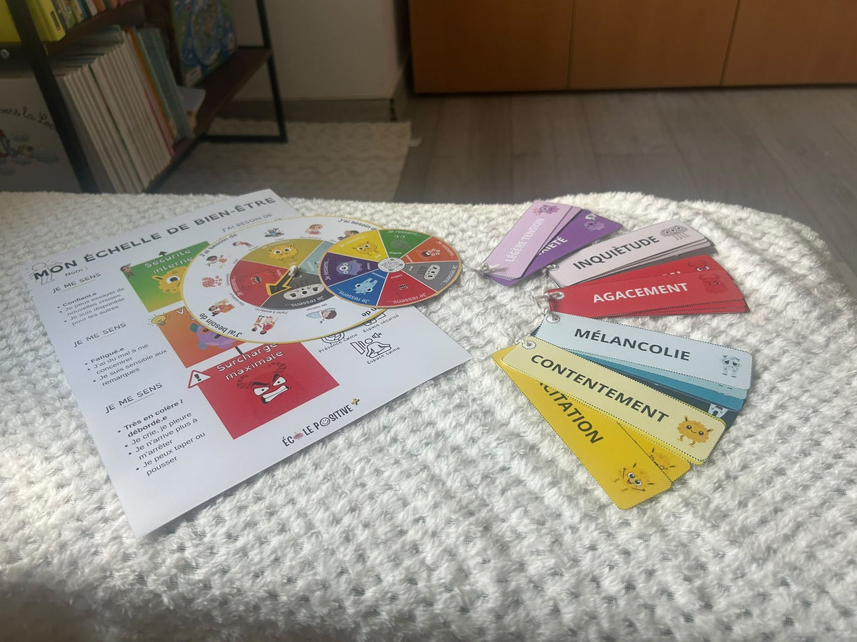 J'apprivoise mes émotions avec les créatures — Kit émotions enfant (PDF à imprimer)