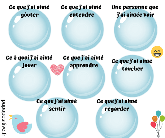 Les bulles de joie